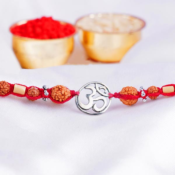Pious Om & Rudraksh Rakhi