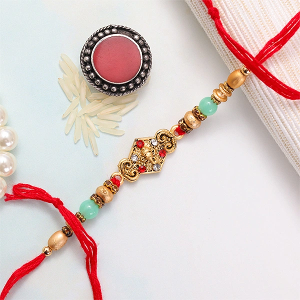 Single Ganesha Rakhi