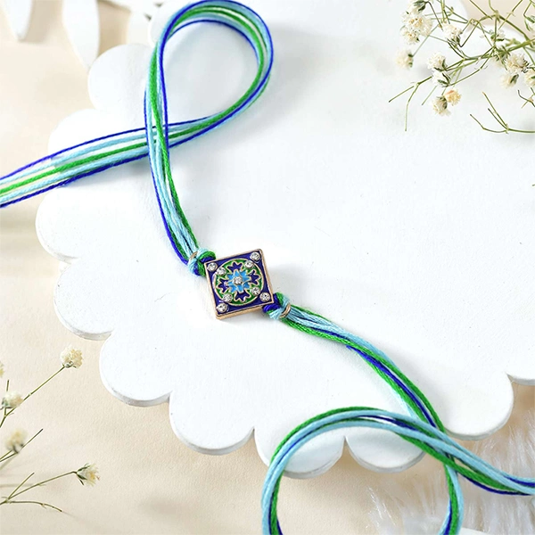 Radiant Rakhi with Kaju katli