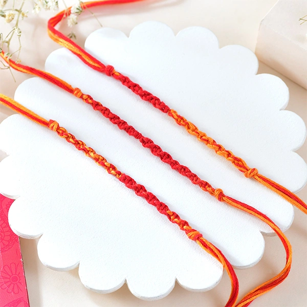 Set of 3 Thread Rakhi
