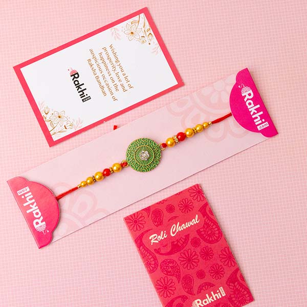 Two Fancy Rakhi Set to New Zealand