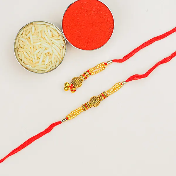 Bhaiya Bhabhi Set of 2 Rakhis