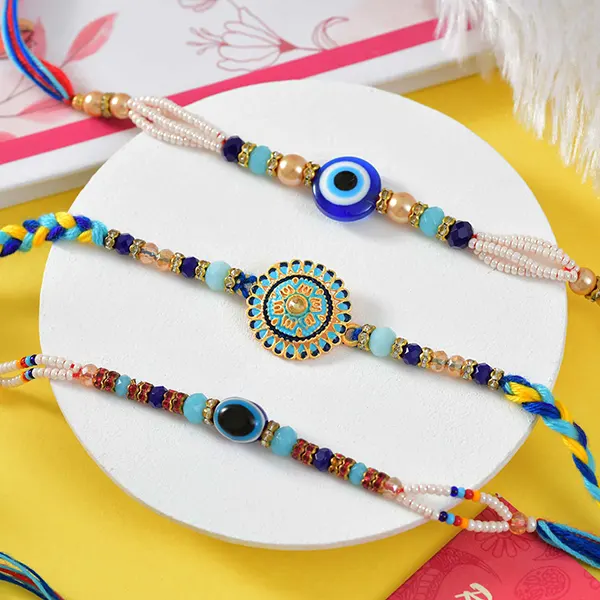 Popular Three Rakhi Set