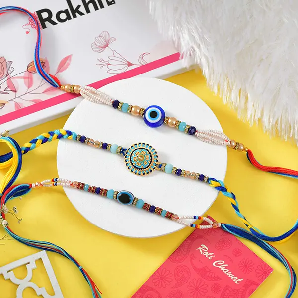 Popular Three Rakhi Set