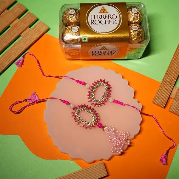 Blissful Radiance Rakhi Gift