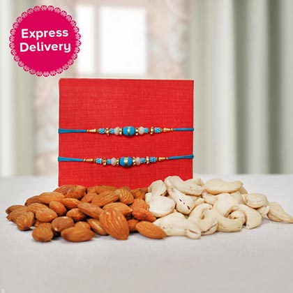 Cashews, Almonds n Rakhis