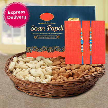 Basket Rakhi Hamper