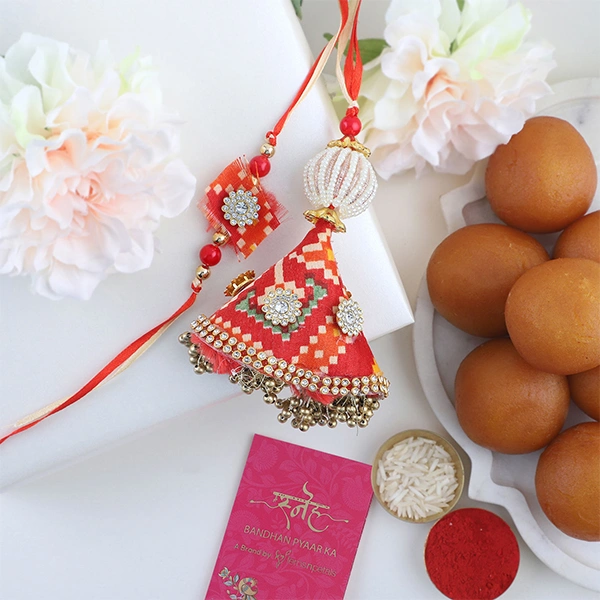 Sneh Bhaiya Bhabhi Bandhan Rakhi With Gulabjamun