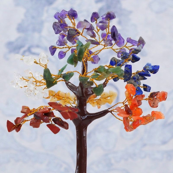 Vibrant Stone Wish Tree