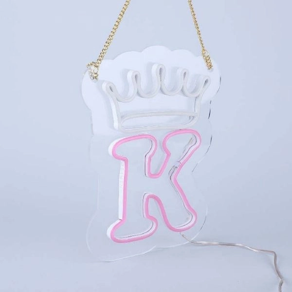 K Letter Led Neon Light