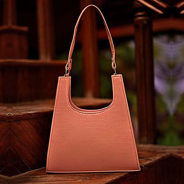 Salmon Color Handbag for Her