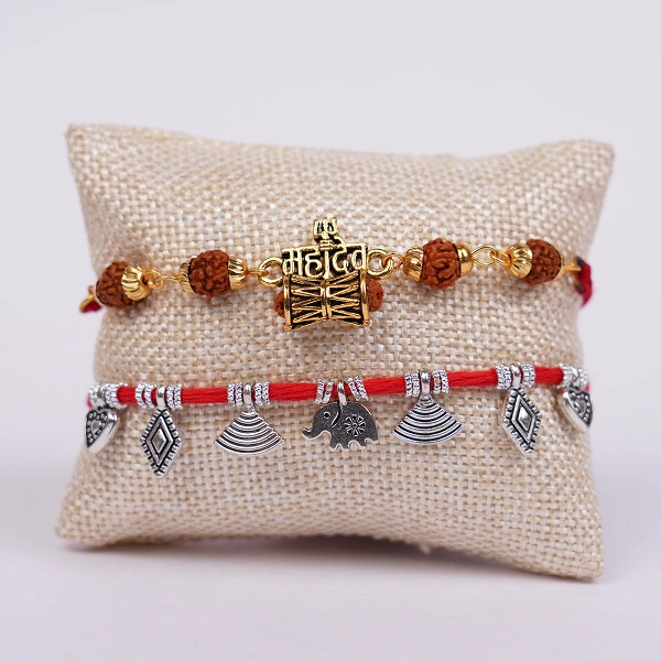 Premium Rakhi Duo with Bournville Chocolates