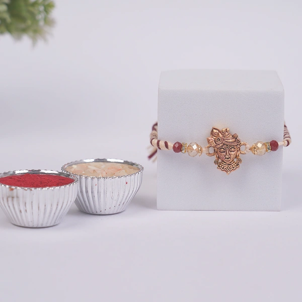 Shrinath Ji Rakhi with Gulab Jamun Hamper