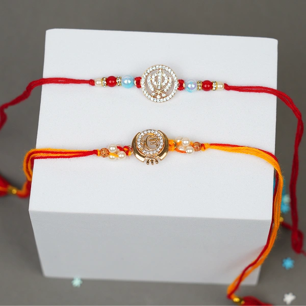 Khanda and Ek Onkar Rakhi for Brother