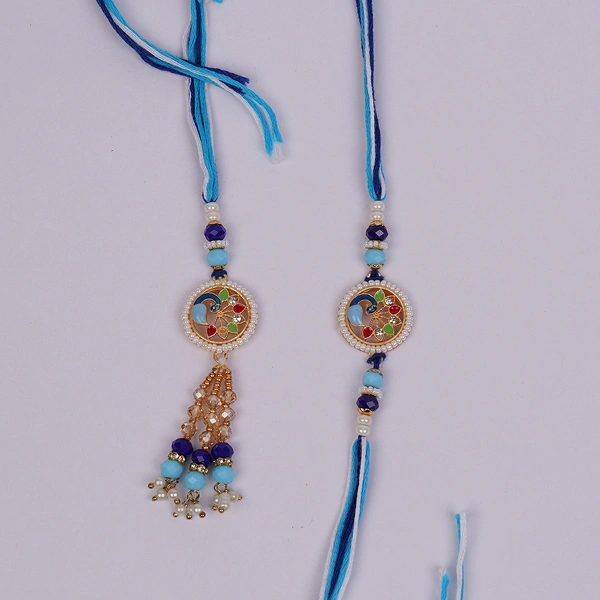 Traditional Bhaiya Bhabhi & Kids Rakhi Sweet Hamper
