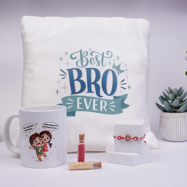Best Brother Evil Eye Rakhi Gift Hamper
