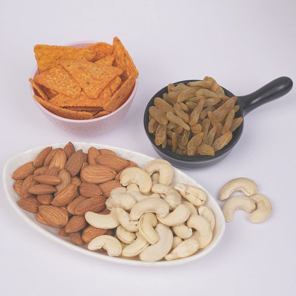 Premium Bhaiya Bhabhi Rakhi Dry Fruit Hamper