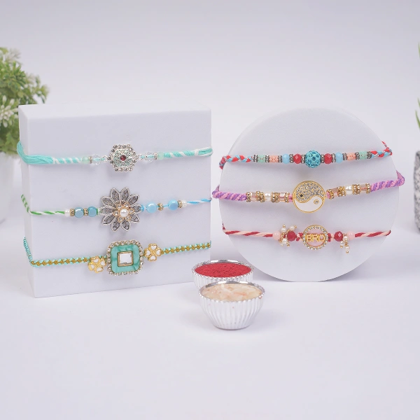 Luxury Rakhi Hamper with Ferrero Rocher & Makhana