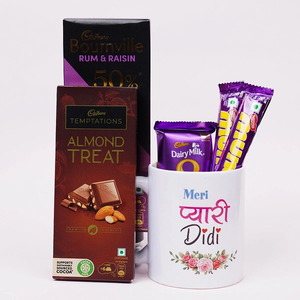 Premium Sister Rakhi Chocolate Gift Hamper