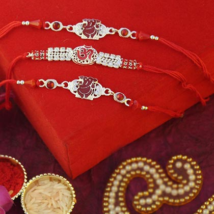 Three Auspicious Rakhis