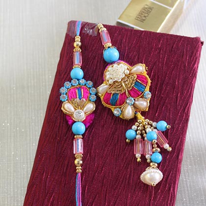 Bhaiya Bhabhi Rakhi Combo