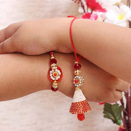 Festive Lumba Rakhi Set