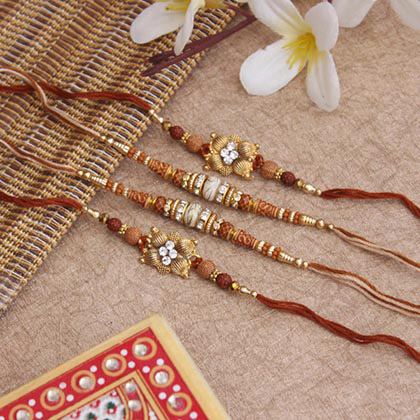 Fancy Rakhi set of 4