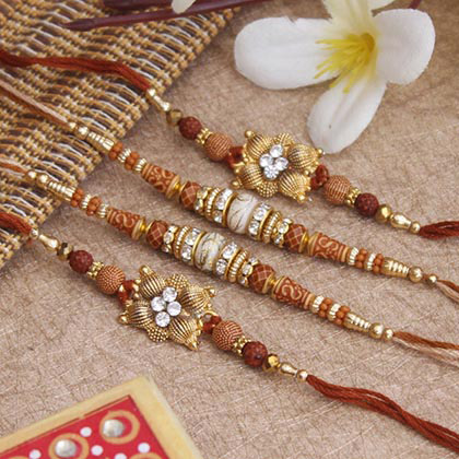 Fancy Rakhi set of 4