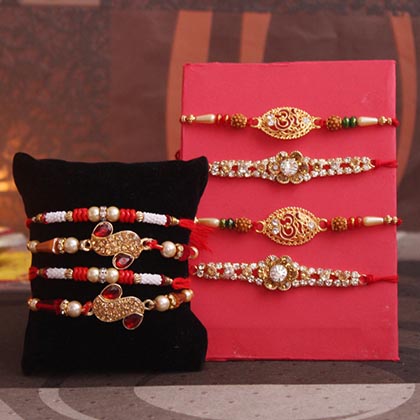 Classy and Stylish Rakhi Set