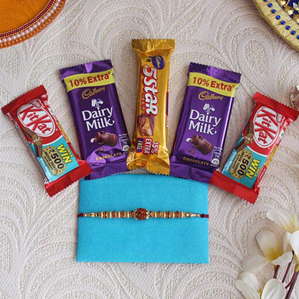 Rakhi & Chocolates Surprise