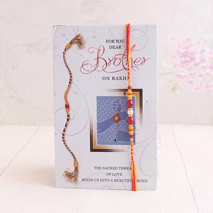 Cheerful Rakhi Combo for Bro