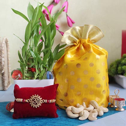 Nutritious Om Rakhi Combo