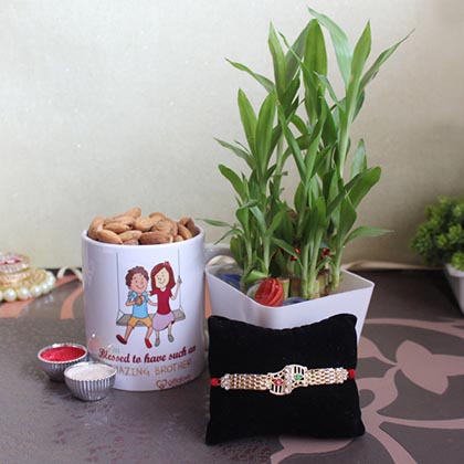 Health-Friendly Rakhi Hamper