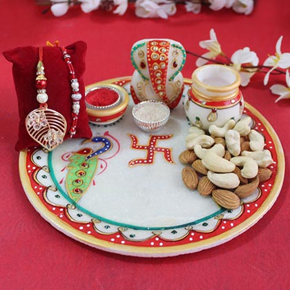 Festive Rakhi Dry Fruit Hamper