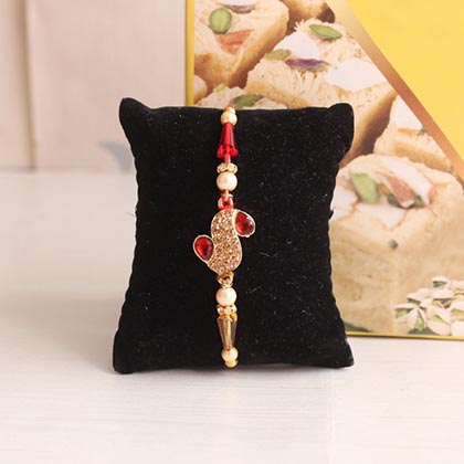 Gleaming & Yummy Rakhi Surprise