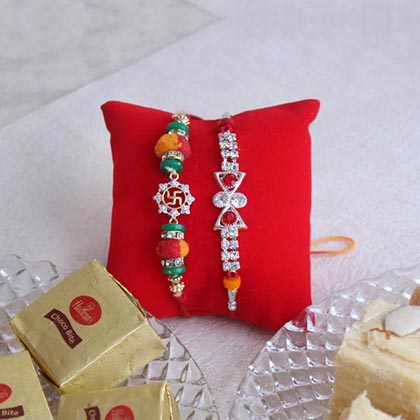 Radiant  & Luscious Rakhi Delight for Bros