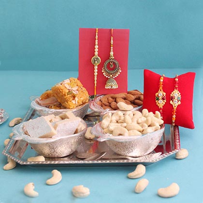 Thoughtful & Yummy Rakhi Hamper