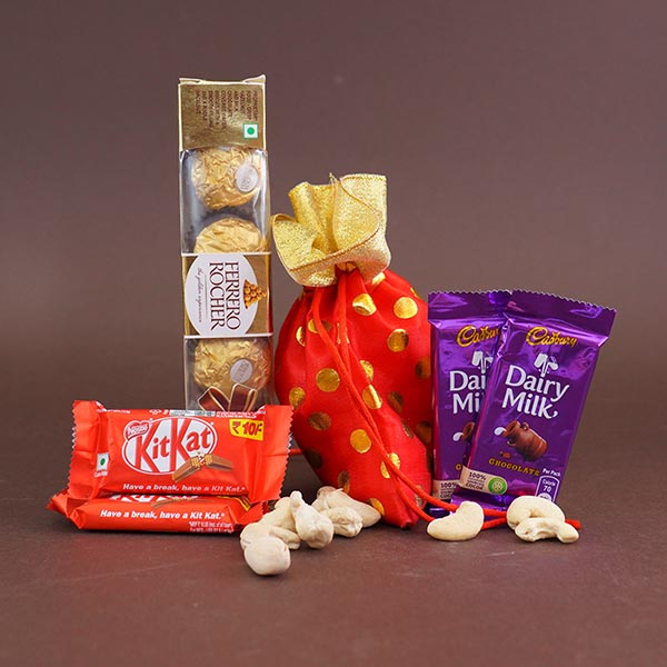 Lip-Smacking Rakhi Hamper