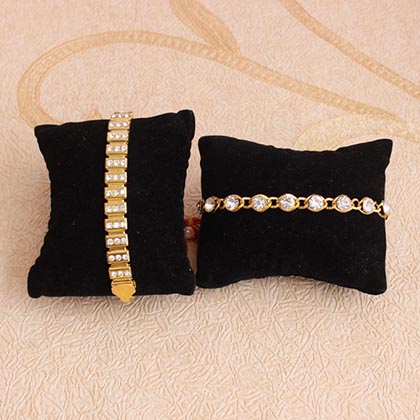 Two Golden Bracelets with Yummy Delights