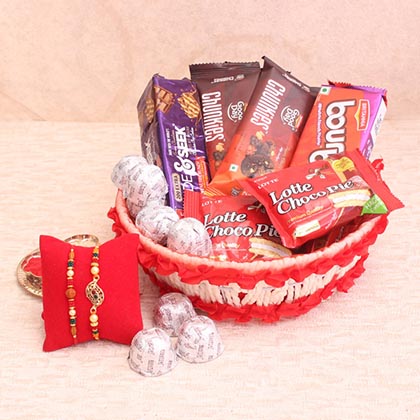 Yummy Nummy Rakhi Hamper