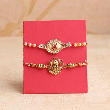 Ganpati Rakhi Hamper for Brothers