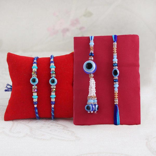 Breathtaking Family Rakhi Hamper