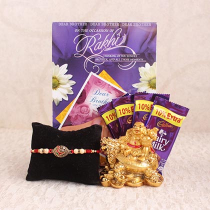 Antique Rakhi Gifts for Bro