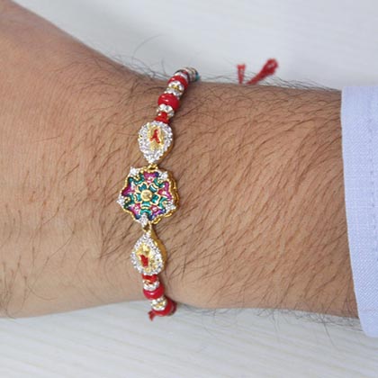 Meenakari AD Rakhi