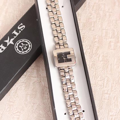 Elegant Steel Ladies Watch