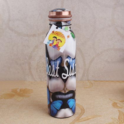 Designer Brass Water Bottle