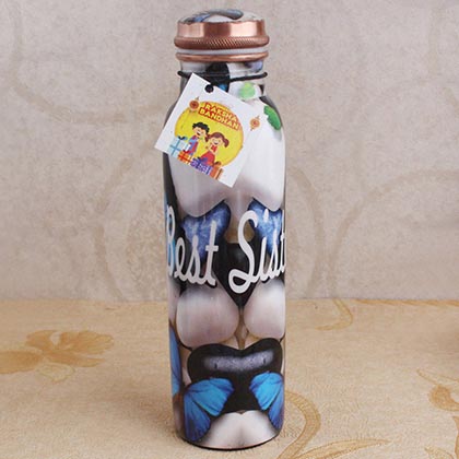 Designer Brass Water Bottle