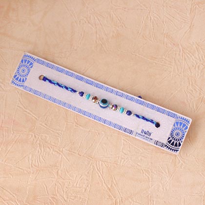 Evil Eye Rakhi with Soan Cake