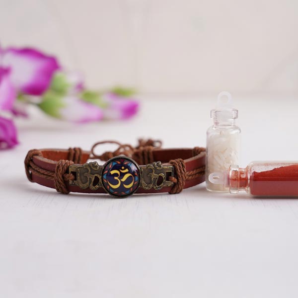 Om Bracelet Rakhi