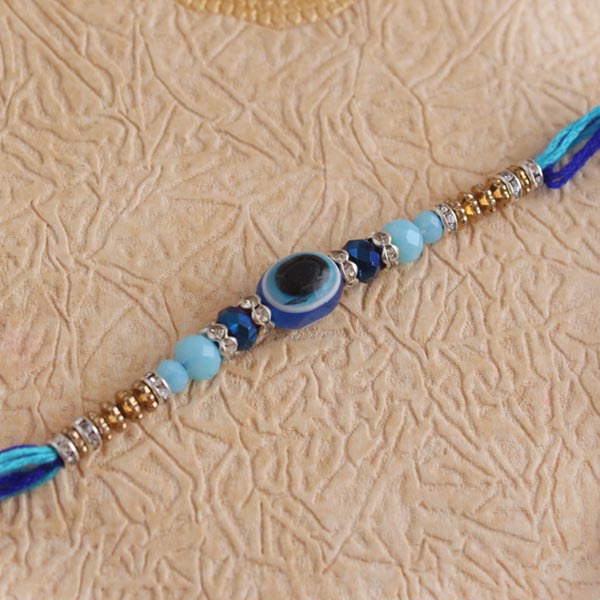 Evil Eye Pearl Rakhi